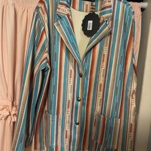 Striped Multicolor Blazer